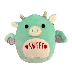 Squishmallows Dragon Palasha, Small 8” size, NWT